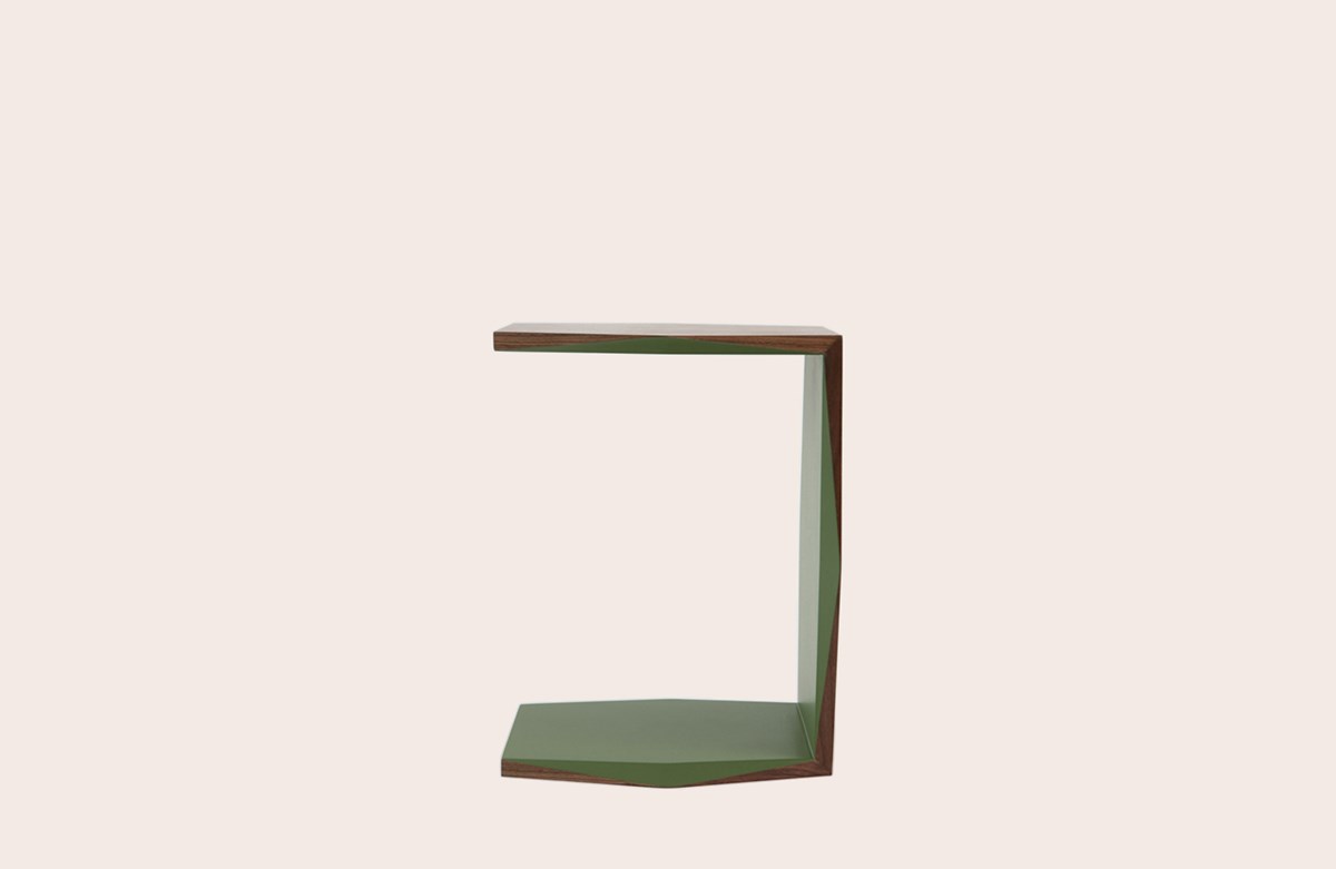Origami C Table GREEN